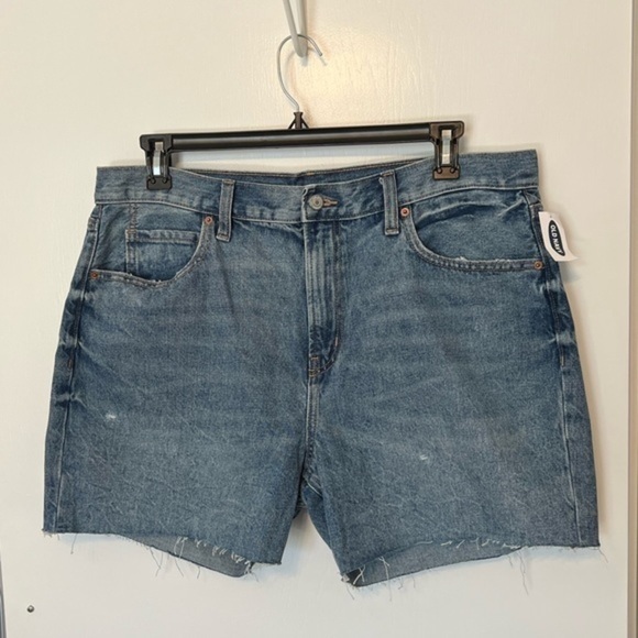Nwt old navy high-Waisted cutoff denim shorts, size 16 - Picture 1 of 10
